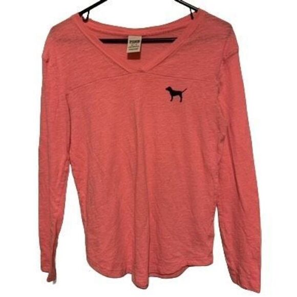 Pink Size XS Long Sleeved T-Shirt - Picture 1 of 4